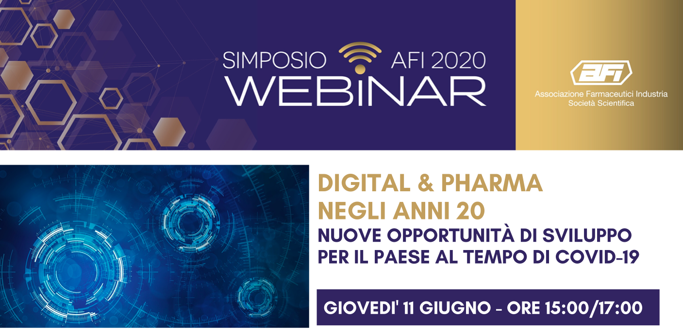 Digital & Pharma Negli Anni 20 – Nuove opportunità di sviluppo per il paese al tempo di Covid-19